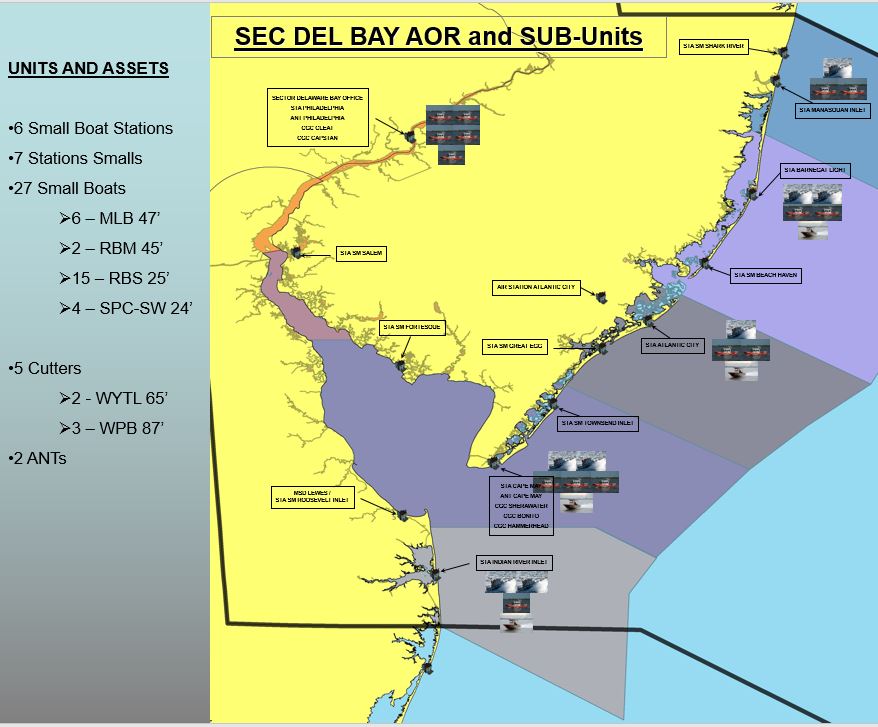 USCG Fifth District Sector Delaware Bay Command Center
