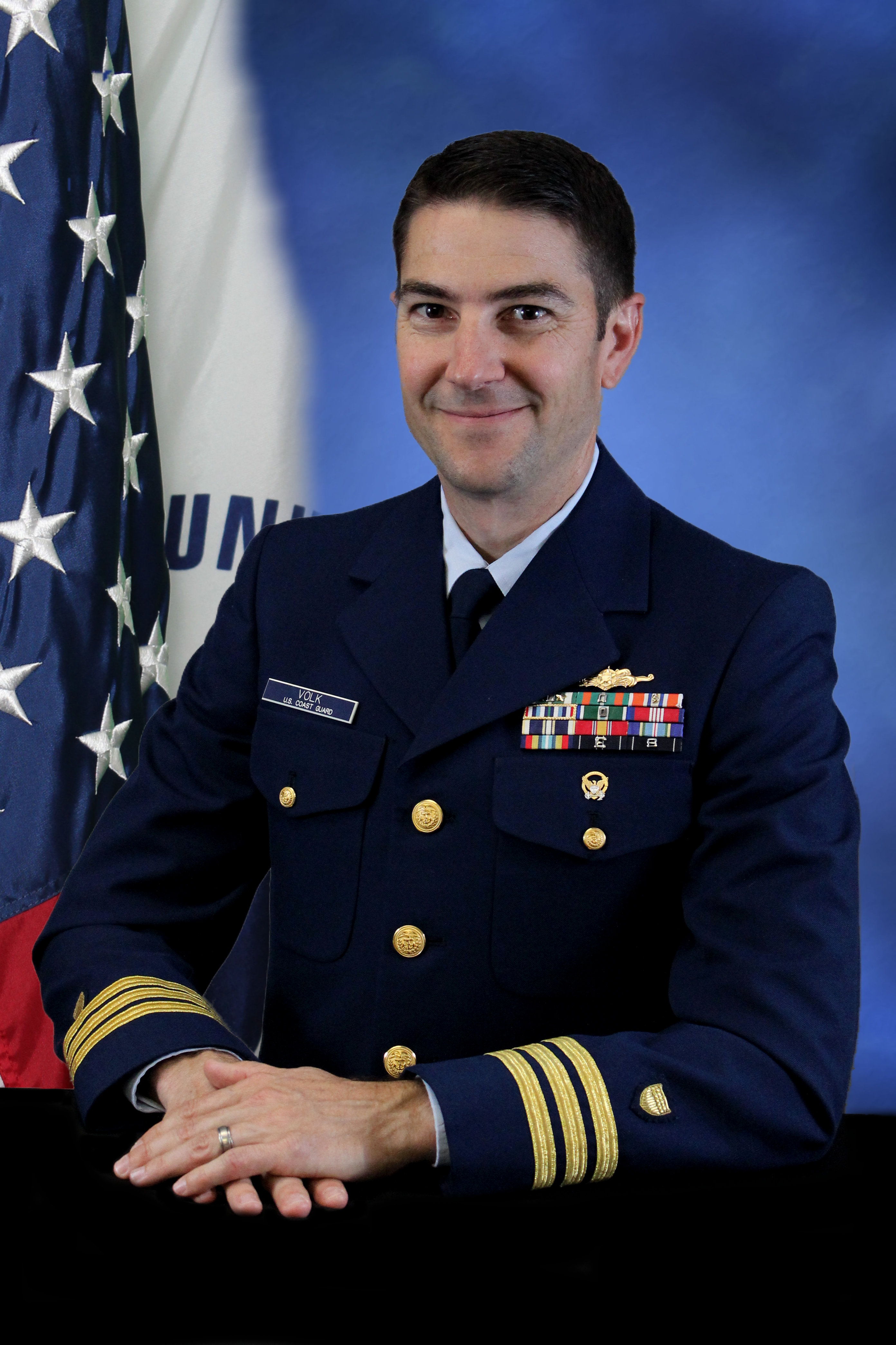 CDR Steve Volk bio photo