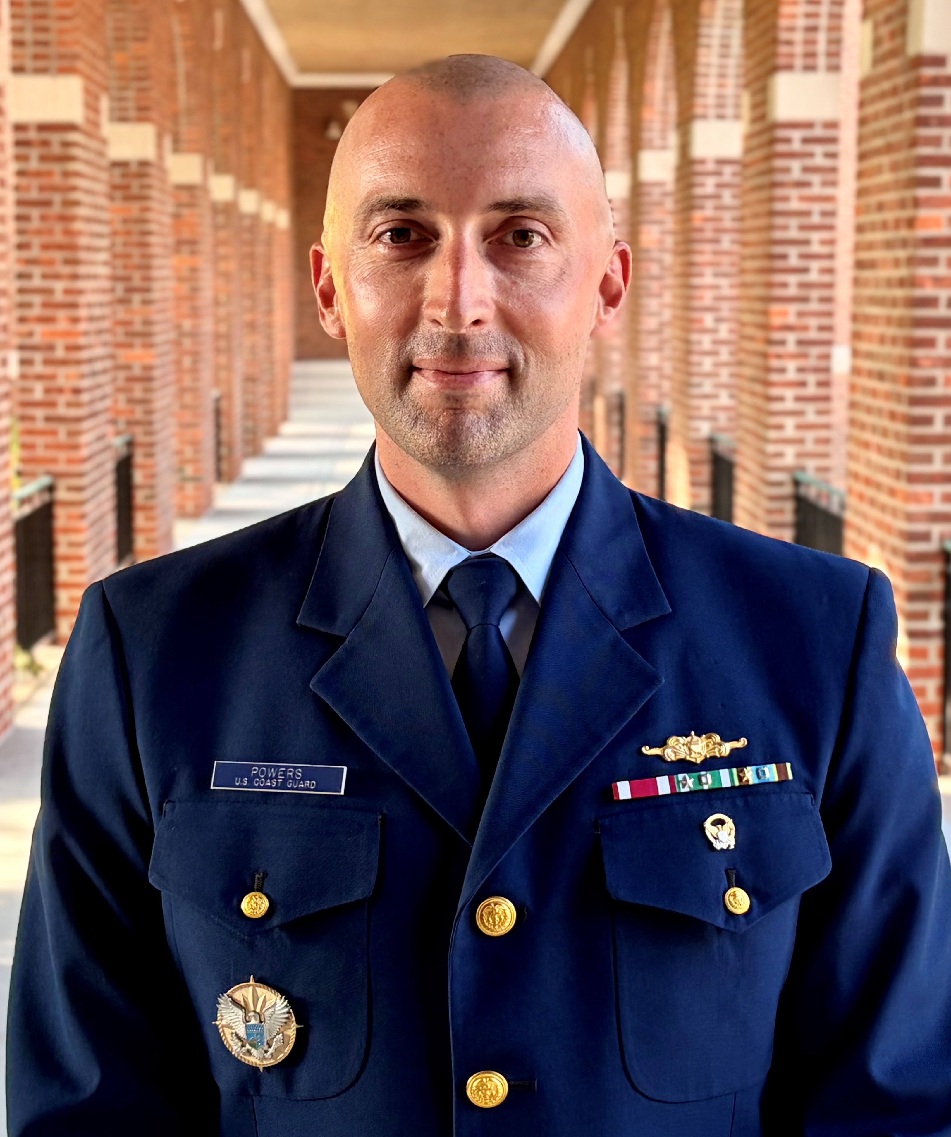 Commander Patrick R. Powers official portrait Commander Patrick R. Powers official portrait