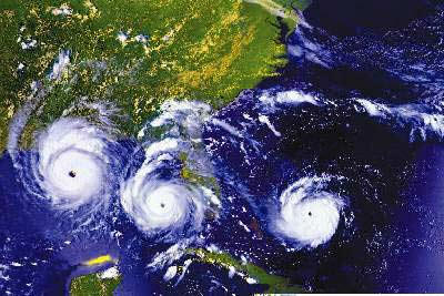 Imager - satellite view of hurricanes