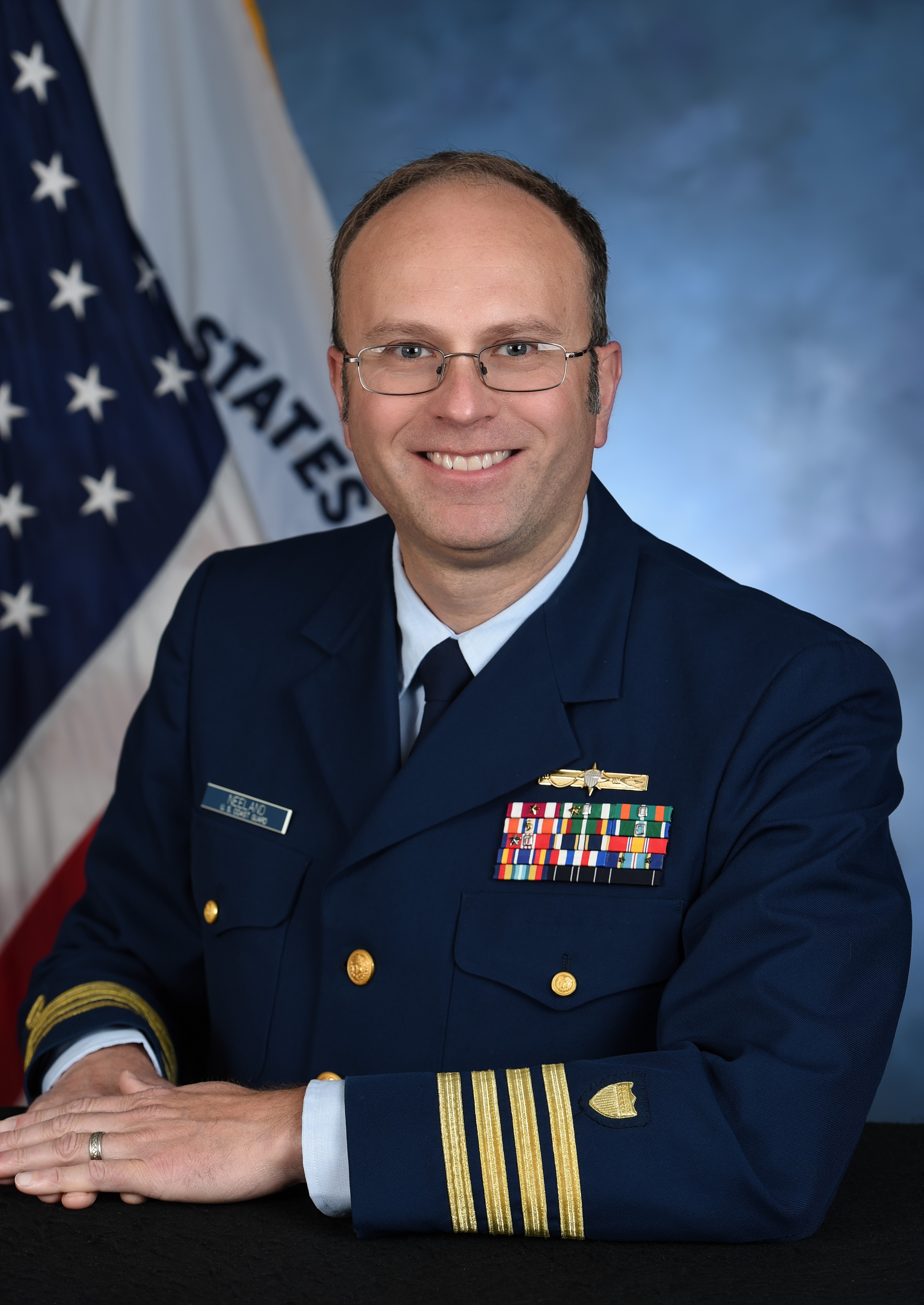 Photo of Captain Mark R. Neeland Photo of Captain Gretchen Bailey
