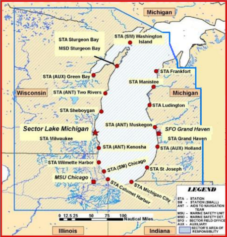 Sector Lake Michigan Units