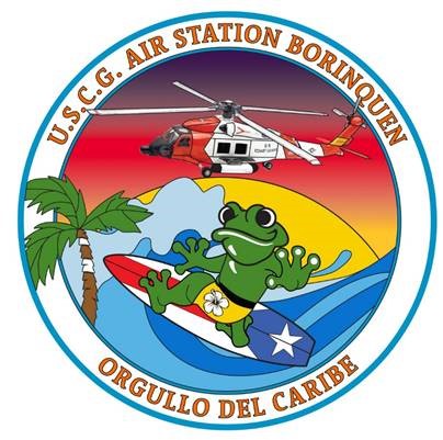 la nieve Tarjeta postal masa Coast Guard Air Station Borinquen