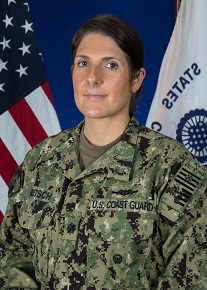 Official photo of Commander Staci K. Rutsch Official photo of Commander Staci K. Rutsch