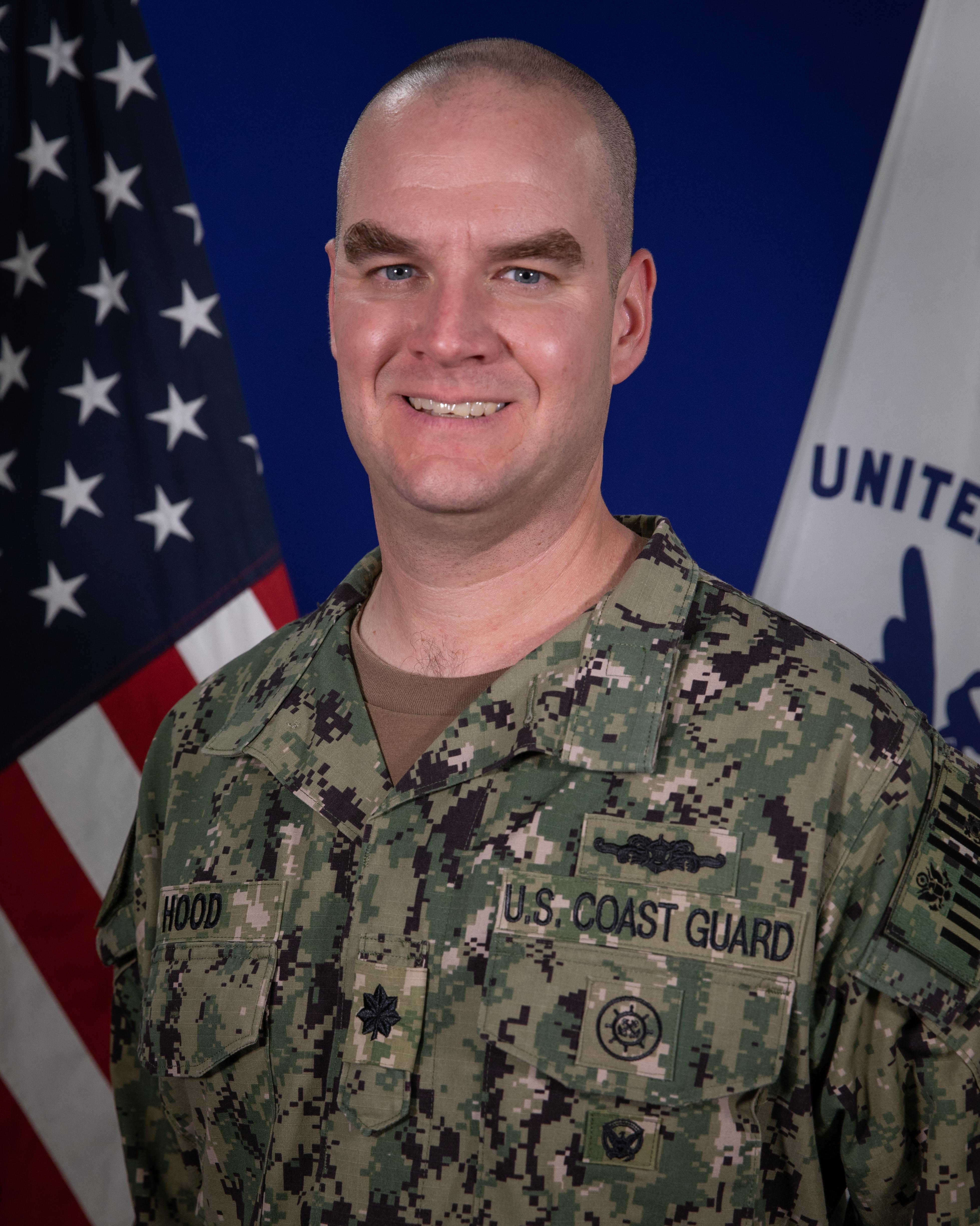 Official photo of Commander Gordon A. Hood